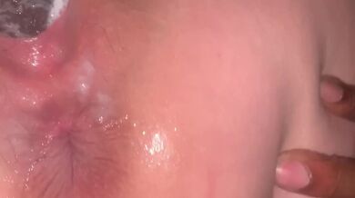 Latina white girl creams a lot