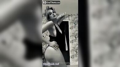 Brittany Furlan One-Piece Lingerie Striptease Onlyfans