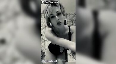 Brittany Furlan One-Piece Lingerie Striptease Onlyfans