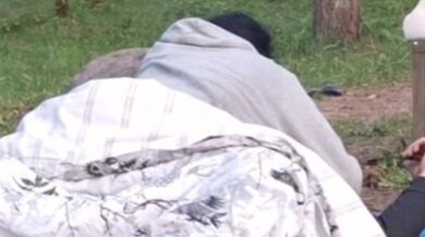 Morning sex at camping