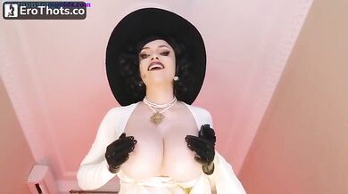 Lady Dimitrescu is fucking her man slave by Octokuro