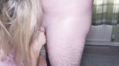 I surprised my girlfriend after her mum let me go upstairs