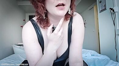 LOCKTOBER | Sweet Leather Femdom Talks You into CHASTITY