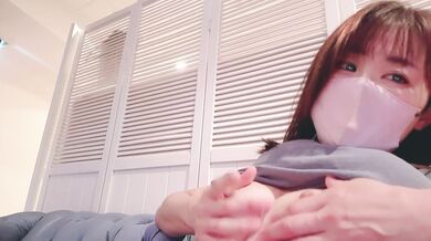 【無修正】本編無修正！ヨガウェア バイブ オナニー ガラステーブルの下から撮影してみた