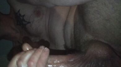 Stroking My Cock and Came on Myself.