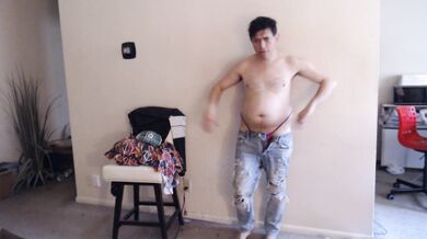 Let's All Worship as This Muscle Dude Takes off All His Clothes and Jerks!