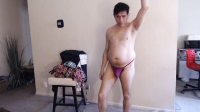 Let's All Worship as This Muscle Dude Takes off All His Clothes and Jerks!