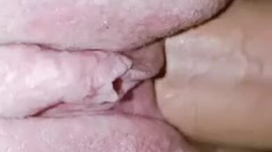 Big Daddy Nasty Nast teases babysitters lil tight pink pussy with the head of his huge hard cock!!