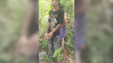 Indian Couple Caught In Jangal