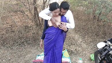 Hot indian bhabhi full nude jungle sex in hd - outdoor missionary doggy style