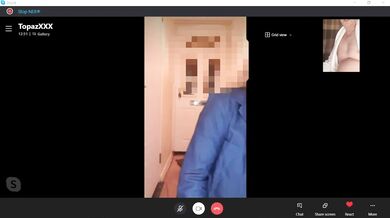 HOT Mature MILF Blows & Shags Pizza Man, While on Skype Call to hubby! British Amateur Cuckold x