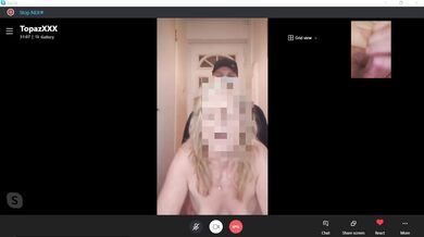 HOT Mature MILF Blows & Shags Pizza Man, While on Skype Call to hubby! British Amateur Cuckold x