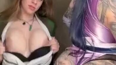 Raven Grim and Nena May Naruto Cosplay Pt.2