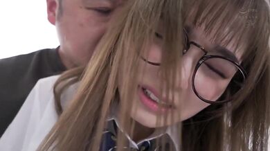 JAPANESE SCHOOOL GIRL TEEN IS GROPED AND ABUSED BY AN OLD MAN USING A VIBRATING TOY HE INSERTS ON HER CONTROLO HER EVERY WAY HE GOES - Sumire Kuramoto