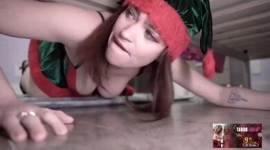 Stepsister Stuck And Anal Fucked For Christmas - Nicole Rae Big Boobs Pov (Cory Chase, Luke Longly, Melanie Hicks)