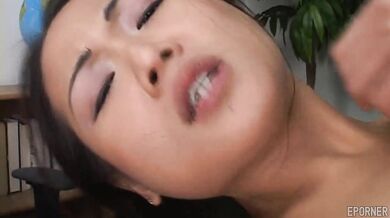 Sexy Asian Takes Dick To Her Ass - Nyomi Zen