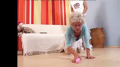Short Sighted Grannys #1 - Grandson's Friend Fucks His Granny in Both Holes Hardcore