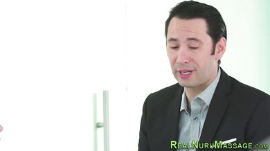 Wam hot masseuse fucking and sucking