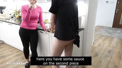 Hot Amateur Wife Sucks Pizza Delivery Guy For Cum Sauce On Pizza