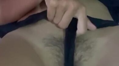 BRAZILIAN TEEN - My skinny 18 year old girlfriend sends me a video so I can miss her