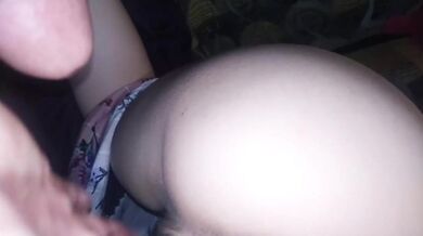 Spanish woman with a perfect body as a doggy is fucked by her godfather, what a delicious ass ?