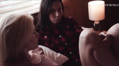 Strange Lesbian Camping With College Girls - Aiden Ashley, Abigail Mac