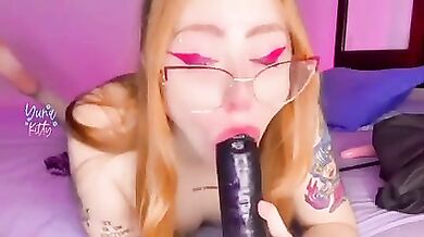 Mamei e sentei na piroca do negão na frente do corno - JOI + CUCKOLD BBC DILDO