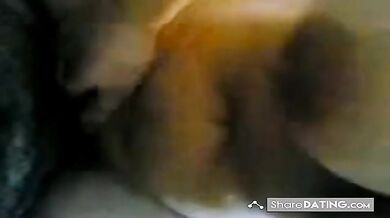 Iranian big tits suck screw