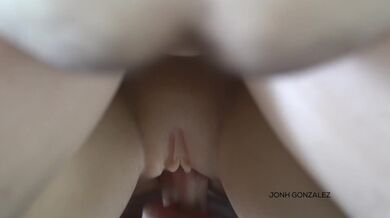 Fucked her hard against the mirror CLOSE UP