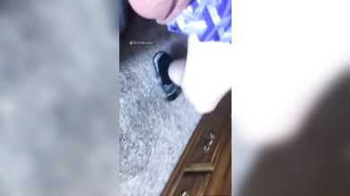 SEXY LOW HANGING BALLS DANGLING HOURGLASS SCROTUM