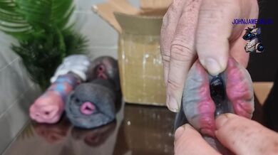 Unboxing / Review of order from Delices Defendus. Masturbators and Dildo (NOT SPONSORED)