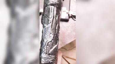 BBC dildo fits in my MILF holes nicely.