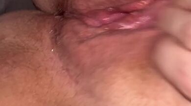 Making myself cum with my husband downstairs