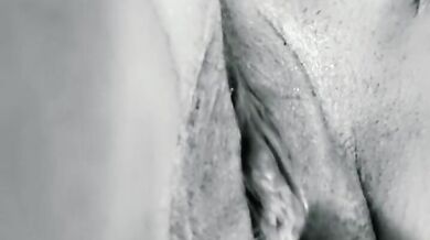 Solo play with fat cock