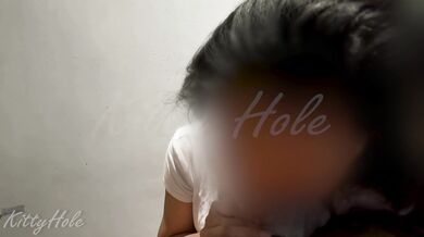 Chindo - Beautiful Asian Girl Gives Me A Perfect Blowjob And Finished Me On Her Tits