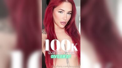 ***I HIT 100K ??*** Everyone with **REBILL** on is automatic.. by ivyyyred from OnlyFans | Coomer