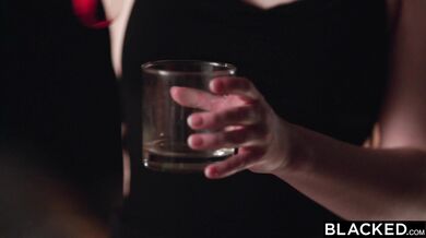 BLACKED Gorgeous Blonde Fangirl Gets Creampied By Crush Jax - Haley Spades