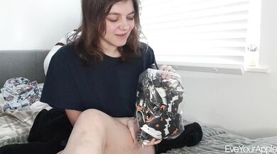 Satin Halloween Pyjamas Naked Try On