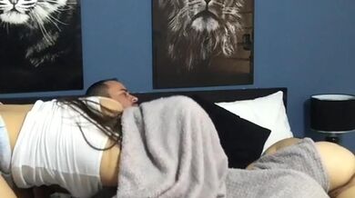 My boyfriend puts his dick in me after fucking my best friend (Lisa Ann, Stacy Cruz, Sunny Leone)