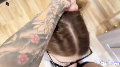 Amateur Female Goes Dirty Suck Off With Gigantic Cock, Raunchy Deep-throat And