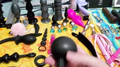 Our toy collection. Comment suggestions for what toys and how you want them used in our next video