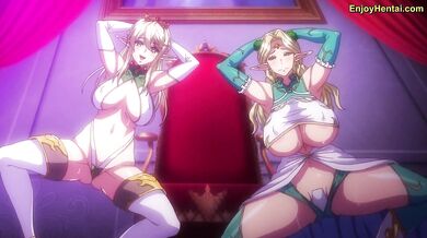 Kyonyuu Elf Oyako Saimin Ep 2