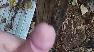 I jerk off in public place. Masturbate in the public park