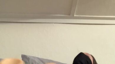 12 inch wide dildo in little brunette milf