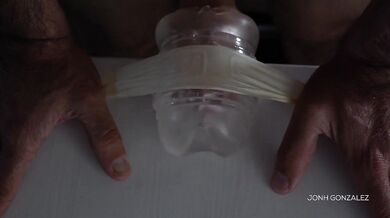 Rough Fucking Clear Fleshlight An Moaning Loud