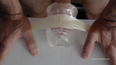 Rough Fucking Clear Fleshlight An Moaning Loud