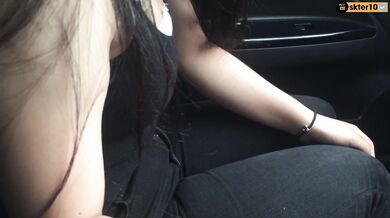 Thai Story SEX Public Blowjob In Car HE CUMS IN MY MOUTH