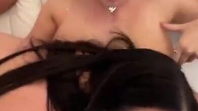 Angela White & Sky Bri: Intense Threeway with Big Natural Breasts