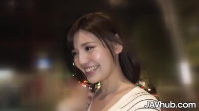 Japanese girl couldnt wait to get home to fuck her man