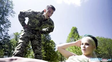 Blonde Teen Lika Star Gets Drilled By Big Dick Soldier Jimmy Bud - Little Blonde